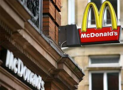 Restaurante de McDonald's en el centro de Londres.