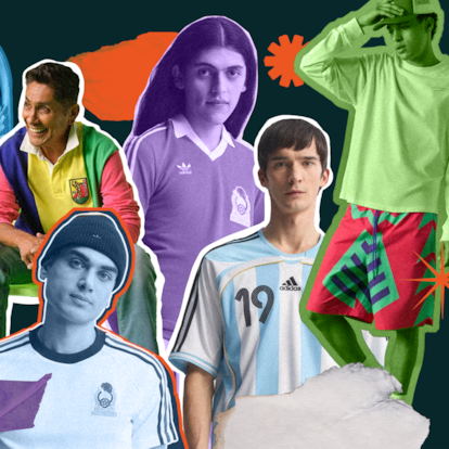 Ilustración moda retro Mundial 2026.