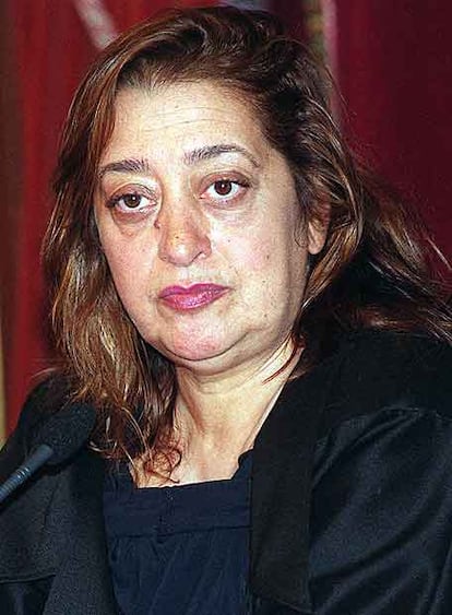 Zaha Hadid.