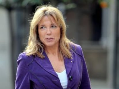 La vicepresidenta de la Generalitat Joana Ortega.