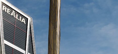 Torre de Realia en la plaza Castilla