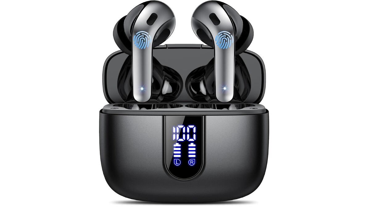 Auriculares inalámbricos.