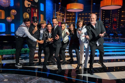 Arturo Valls y la banda de 'Thats's My Jam: que el ritmo no pare'.