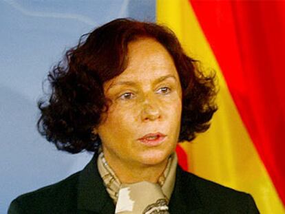 La ministra de Exteriores, Ana Palacio.