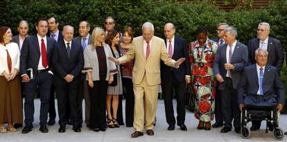 Margallo y Fernandez Diaz, en el acto de Victimas en la lucha contra el terrorismo.