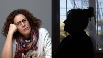 Mercedes (izquierda), cuidadora profesional, e Isabel (derecha), que cuidó a su madre durante más de diez años.