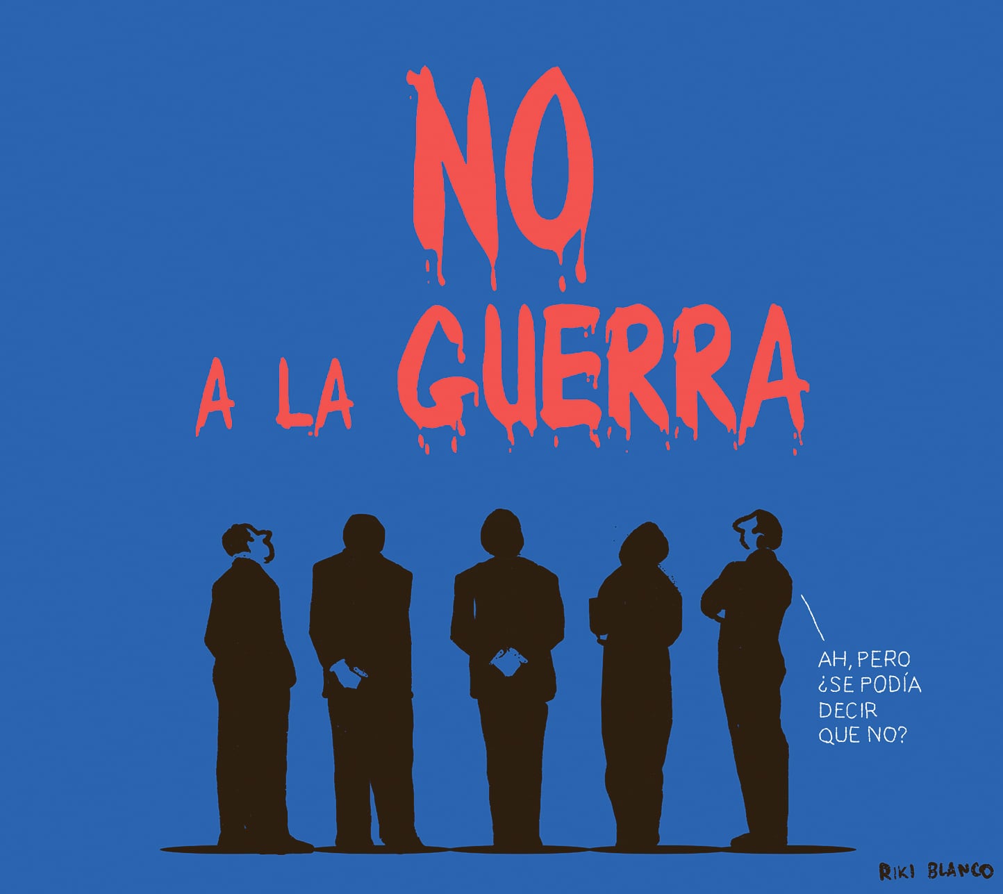 Riki Blanco: No a la guerra