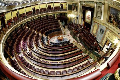  Hemiciclo del Congreso de los Diputados. 