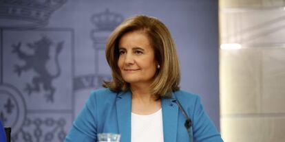 Fatima Bañez, ministra de Empleo.