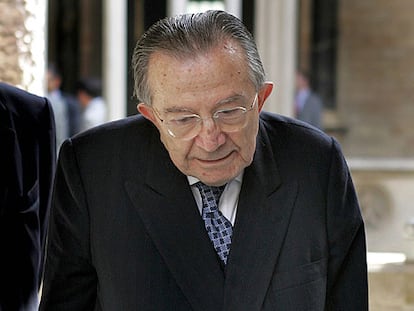 Giulio Andreotti, en una visita a España en octubre de 2004.