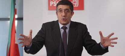 El secretario general del PSE-EE y 'lehendakari' en funciones, Patxi López.