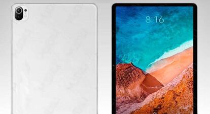 Posible diseño Xiaomi Mi Pad 5