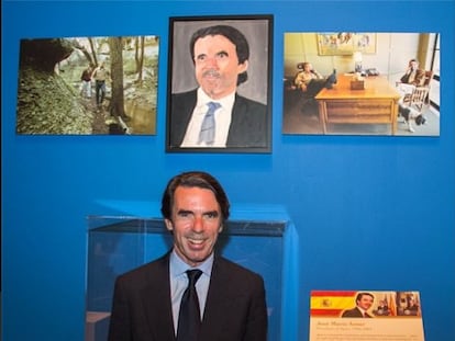 El meta-Aznar, la obra m&aacute;s delirante de George W. Bush, colgada ayer en su Instagram