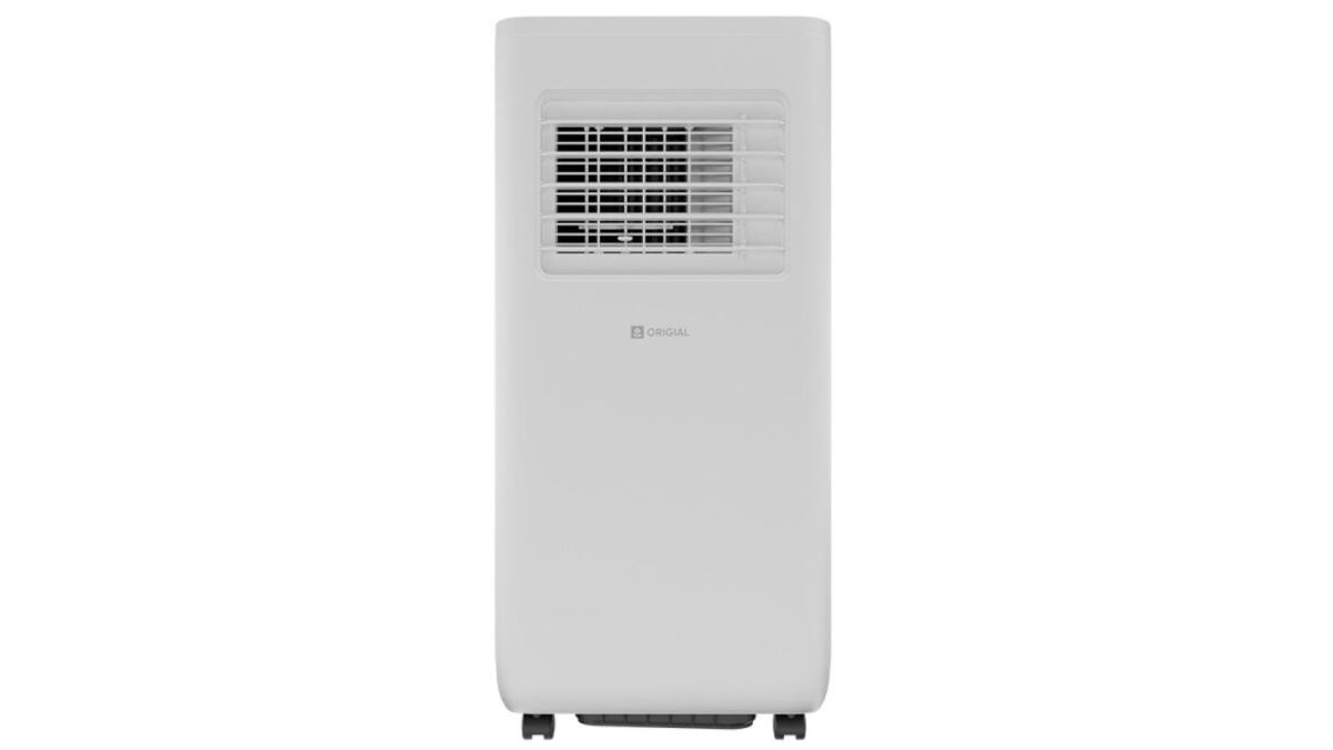 Aire acondicionado portátil con bomba de calor.