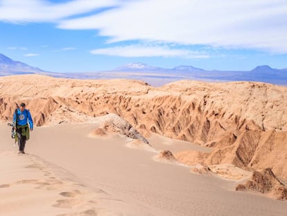 Desierto de Atacama, en Chile.