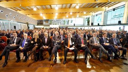 Empresarios del arco mediterráneo reclaman el Corredor Mediterráneo al Gobierno.