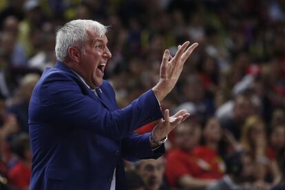 Zeljko Obradovic, técnico del Fenerbahçe.