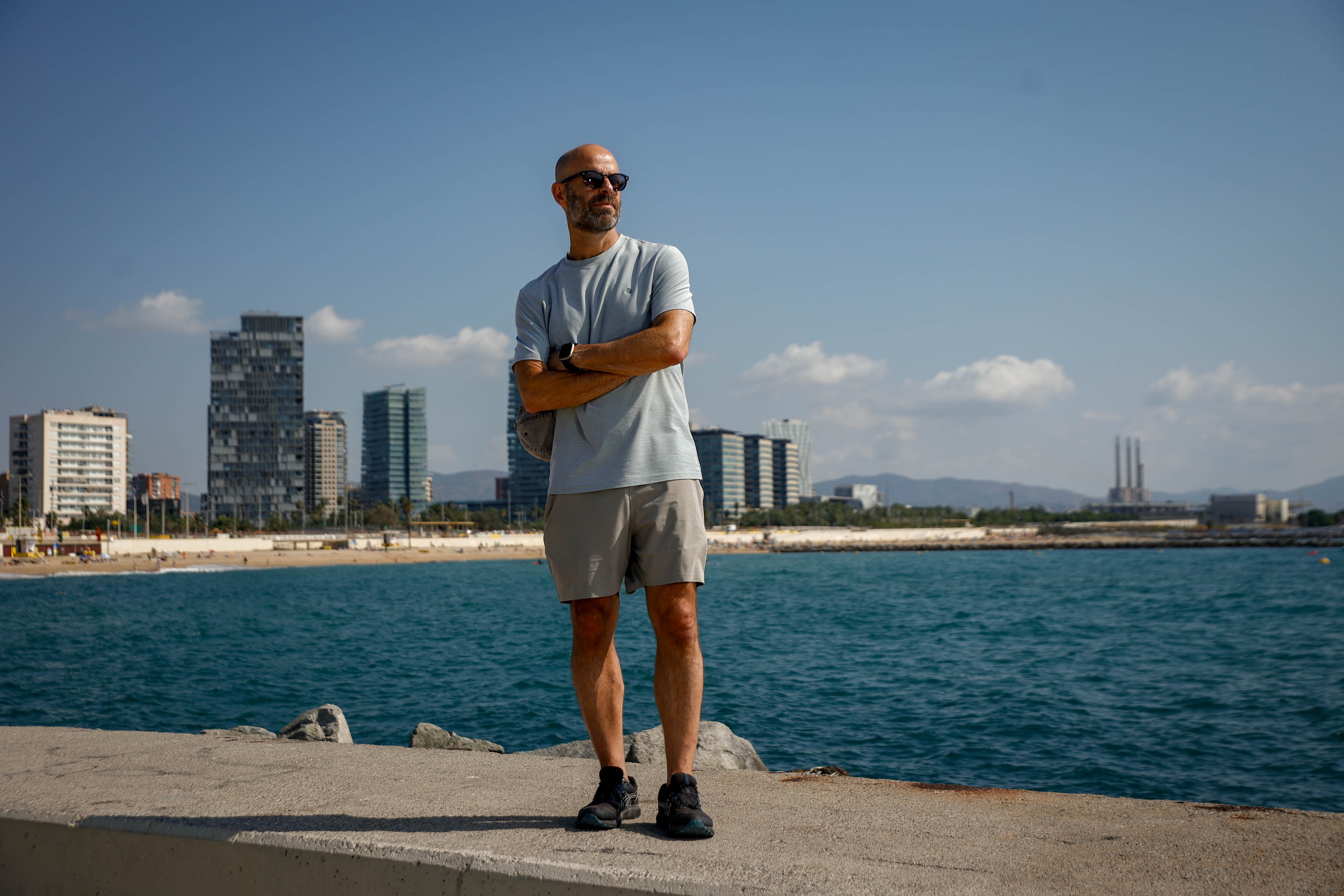 Fa un any i mig que Eduard Farelo ha tornat a viure a Barcelona, on ara també viuen les seves filles.
