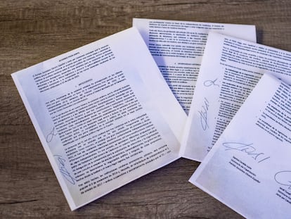 El documento del acuerdo por la Amnistía entre el PSOE y Junts.