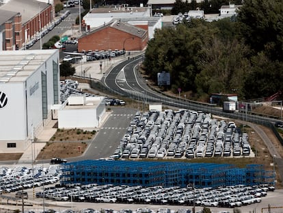 Fábrica de Volkswagen en Navarra.