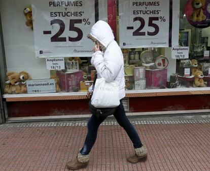 Spanish shoppers are purchasing less this Christmas, despite some stores offering discounts