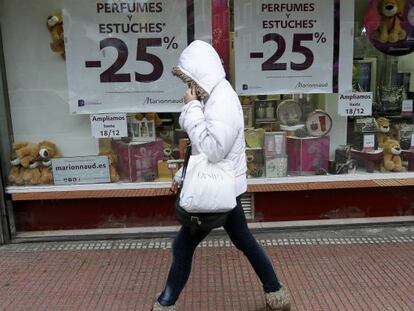 Spanish shoppers are purchasing less this Christmas, despite some stores offering discounts