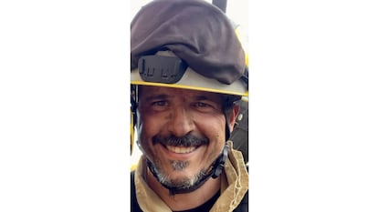 El bombero fallecido en el incendio forestal, Antonio Serrano.