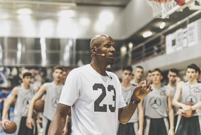 Allen, en el Jordan Brand Classic, en Barcelona.