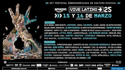 CARTEL VIVE LATINO 2025