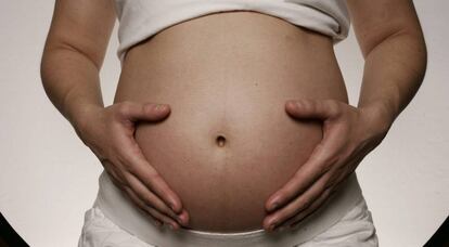 Foto gen&eacute;rica de una mujer embarazada. 