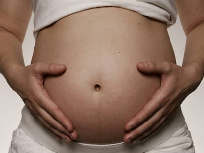 Foto gen&eacute;rica de una mujer embarazada. 