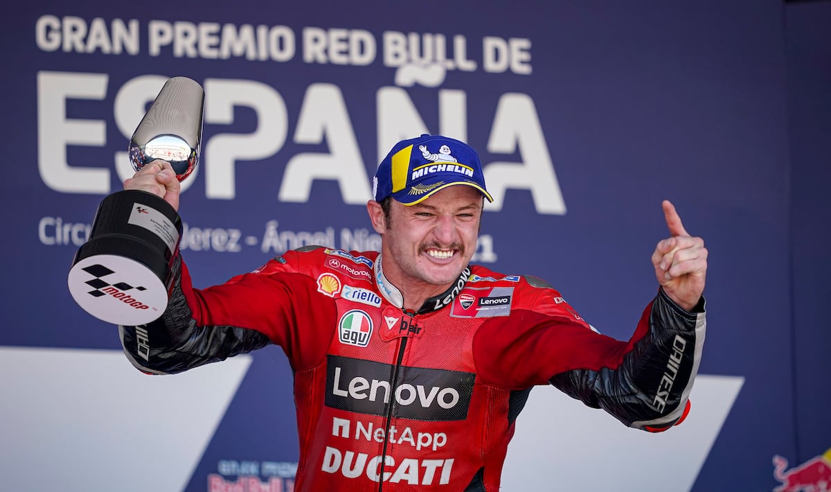 MotoGP en Jerez: La victoria en el GP de España con la que Jack Miller ...
