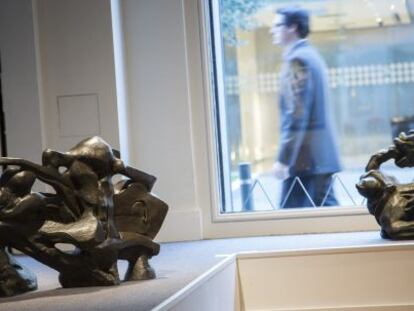 Els bronzes de Masson que es poden veure a la nova galeria Marc Dom&egrave;nech.