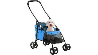 Carrito para perros pequeños.