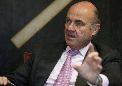 Luis de Guindos, ministro de Economía.