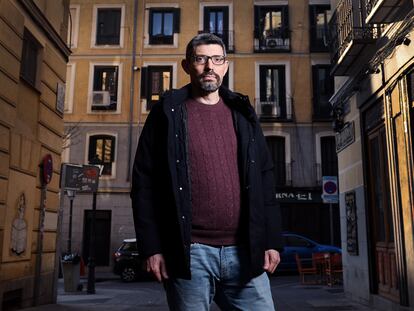 Pablo Stefanoni en Lavapiés, Madrid, el pasado 30 de enero.