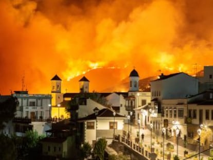 A 55-year-old man has been arrested for causing the blaze, which has razed a thousand hectares and could spread further due to strong winds