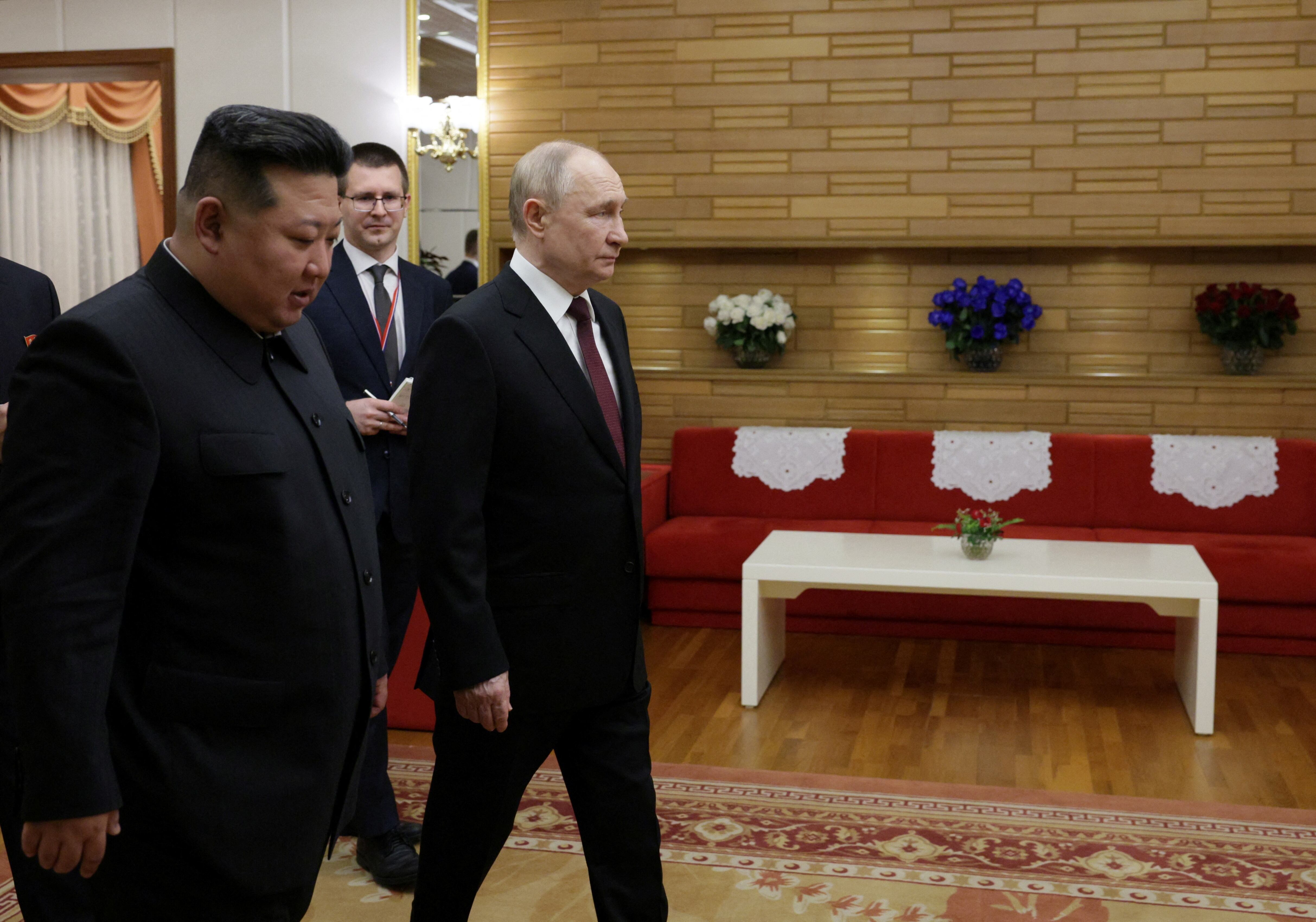 Putin visita Corea del Norte por primera vez en 24 años.