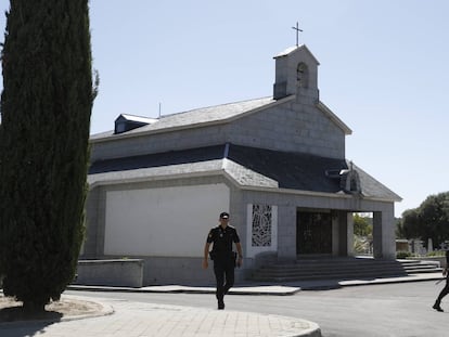 Mausoleo de la familia Franco-Polo en el cementerio de Mingorrubio en el distrito del Pardo.