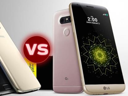 LG G5 frente a Samsung Galaxy S7 y S7 Edge, los nuevos titanes coreanos