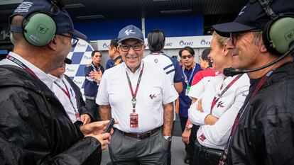 Carmelo Ezpeleta, jefe de Dorna Sports.