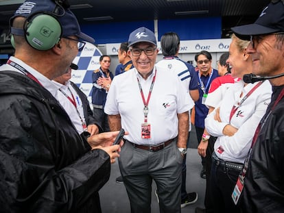 Carmelo Ezpeleta, jefe de Dorna Sports.