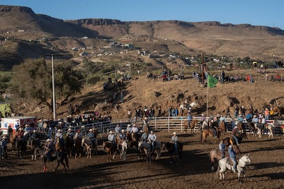 Las prácticas vaqueras se han aprendido de generación en generación como forma de sustento de vida en el poblado de La Misión.
