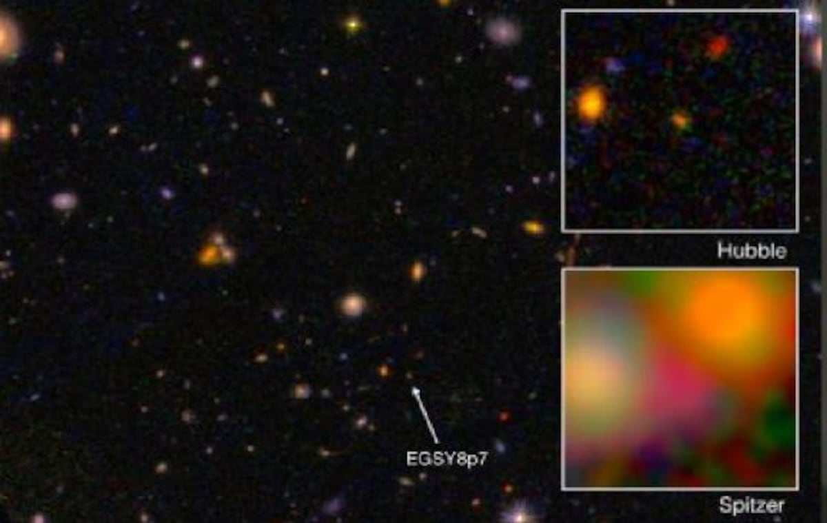 Nuevo récord de galaxia más lejana del universo | Ciencia | EL PAÍS image