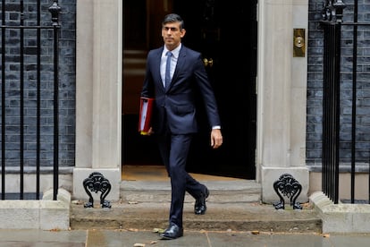 Rishi Sunak abandona Downing Street el pasado 18 de octubre