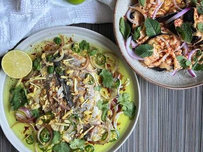 Cenas de verano: un menú de tres recetas con aires orientales