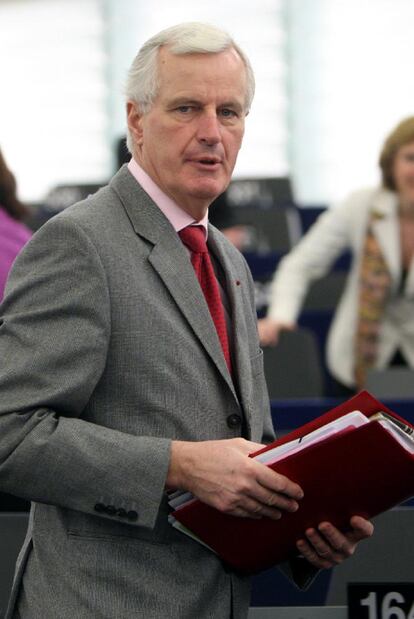 El comisario europeo Michel Barnier.