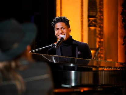 Jon Batiste, durante un concierto en Nueva York el pasado 8 de noviembre.