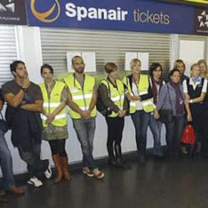 Spanair entra en concurso e inicia un largo calvario hacia su extinción