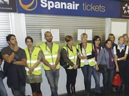 Spanair entra en concurso e inicia un largo calvario hacia su extinción